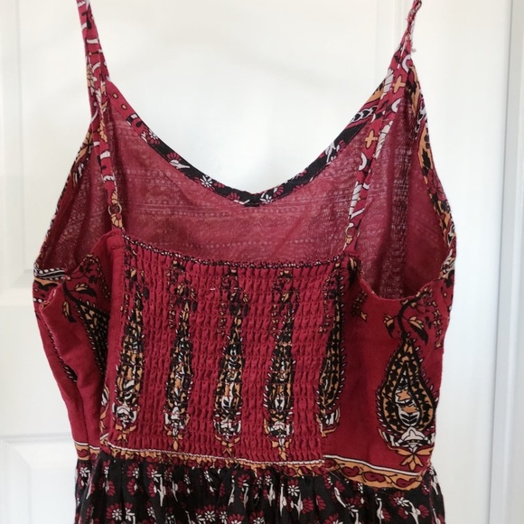 Raspberry Patterned Dress - Picture 2 of 4